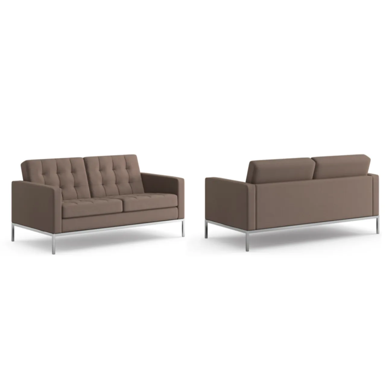 Диван Florence Knoll Settee designed by Florence Knoll		 in 1954 от LaLume