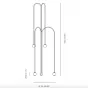 Торшер Michael Anastassiades Fontana Amorosa Crossette designed by Michael Anastassiades