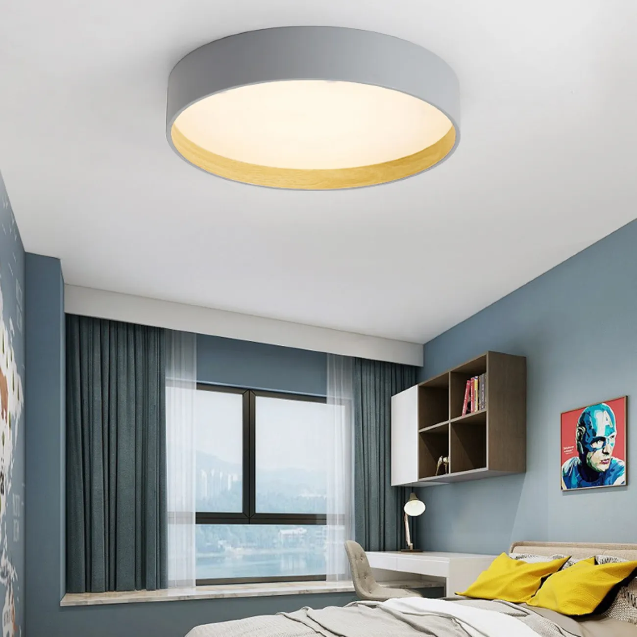 Потолочный светильник NETTY D40 Black от ImperiumLoft