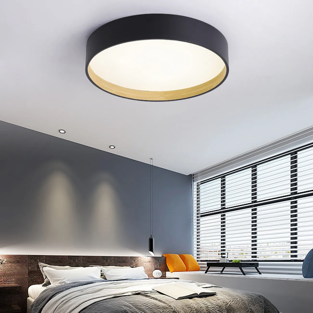 Потолочный светильник NETTY D40 Black от ImperiumLoft