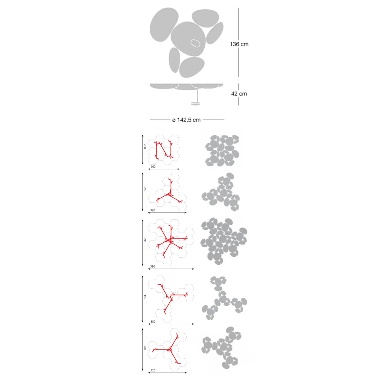 Подвесной светильник MARMOR SLIPP Bianco