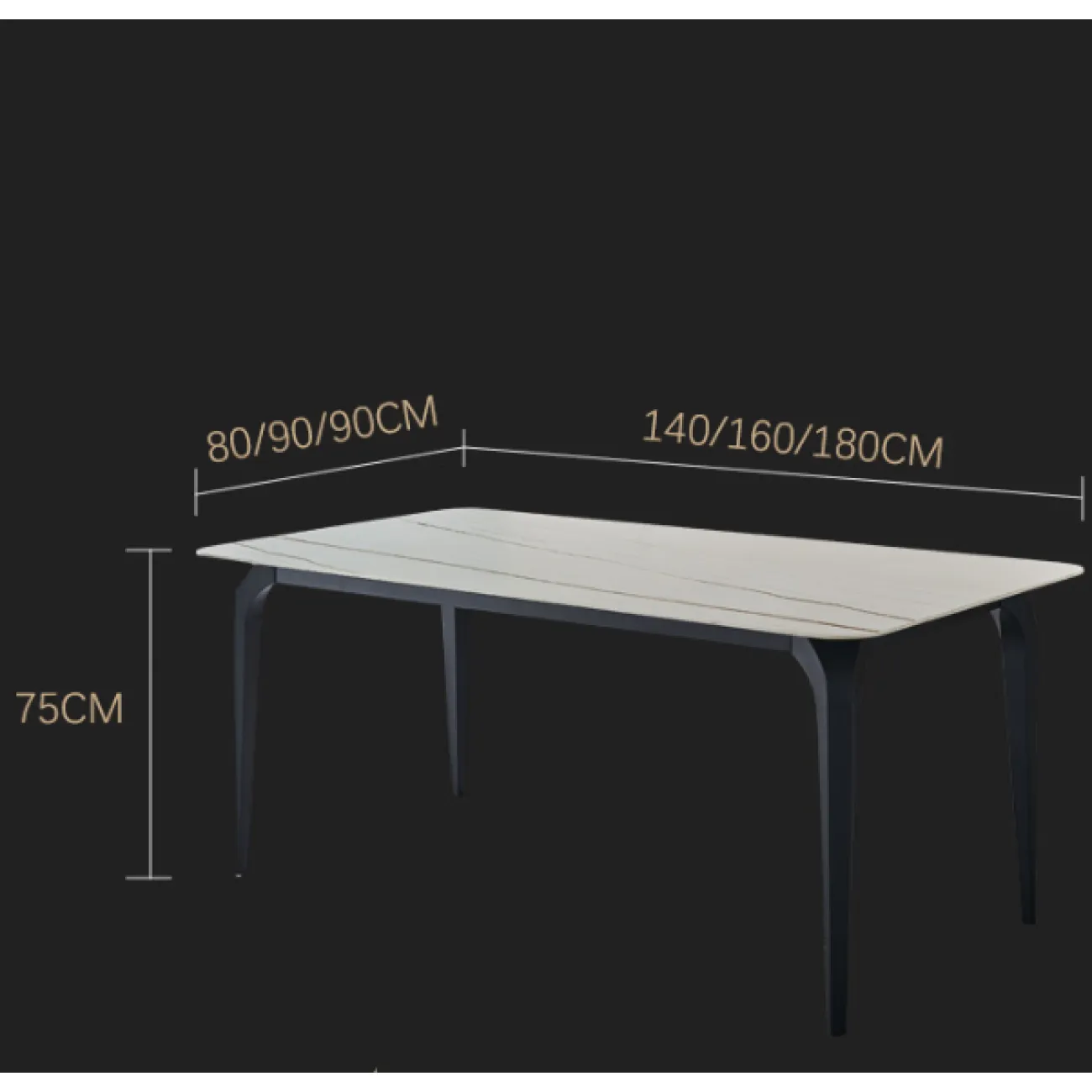 Дизайнерский обеденный стол LaLume-AZ00341