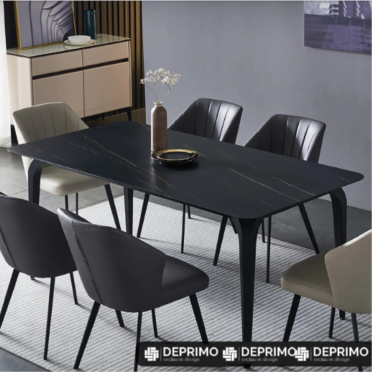 Дизайнерский обеденный стол LaLume-AZ00341