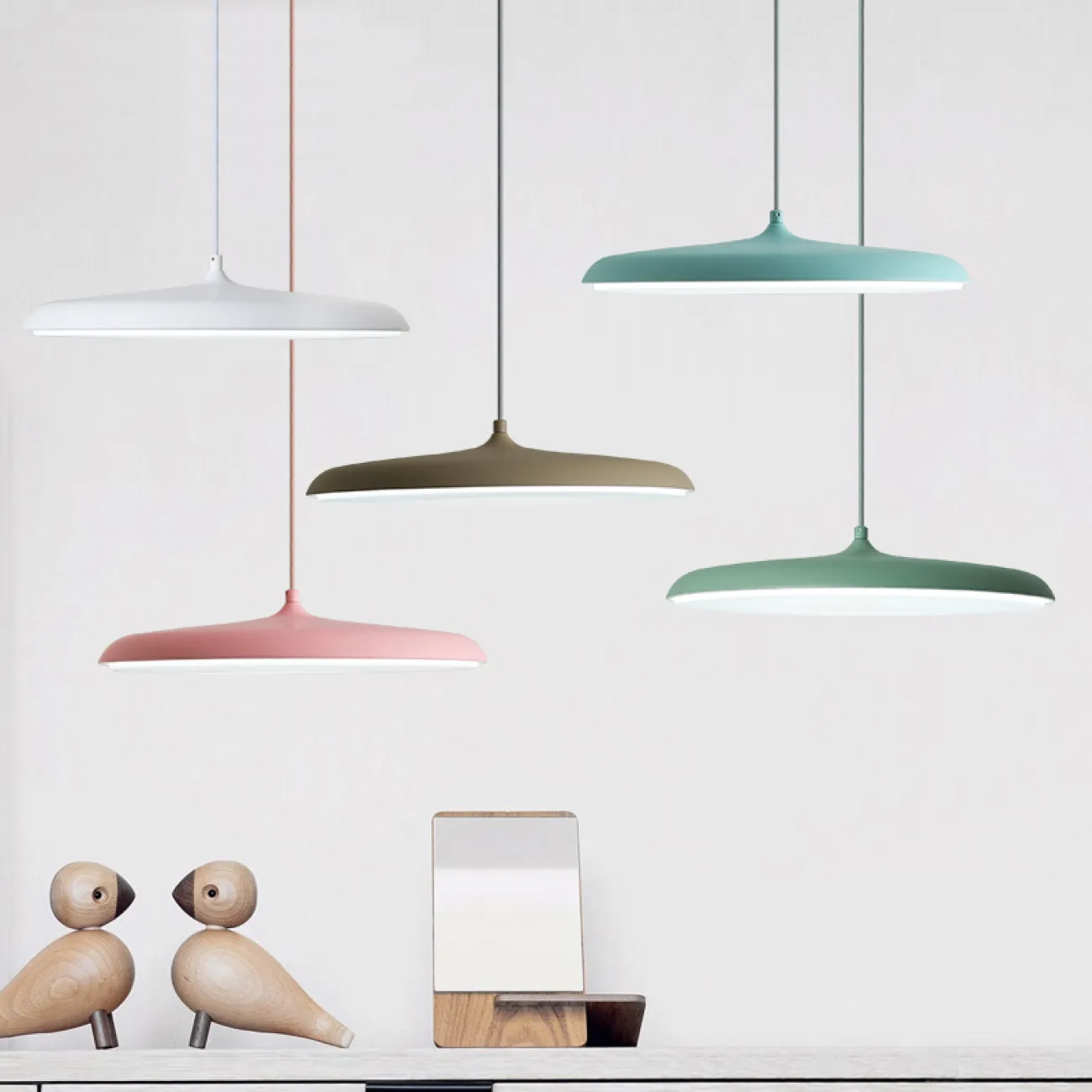 Подвесной светодиодный светильник в скандинавском стиле Подвесной светодиодный светильник в скандинавском стиле