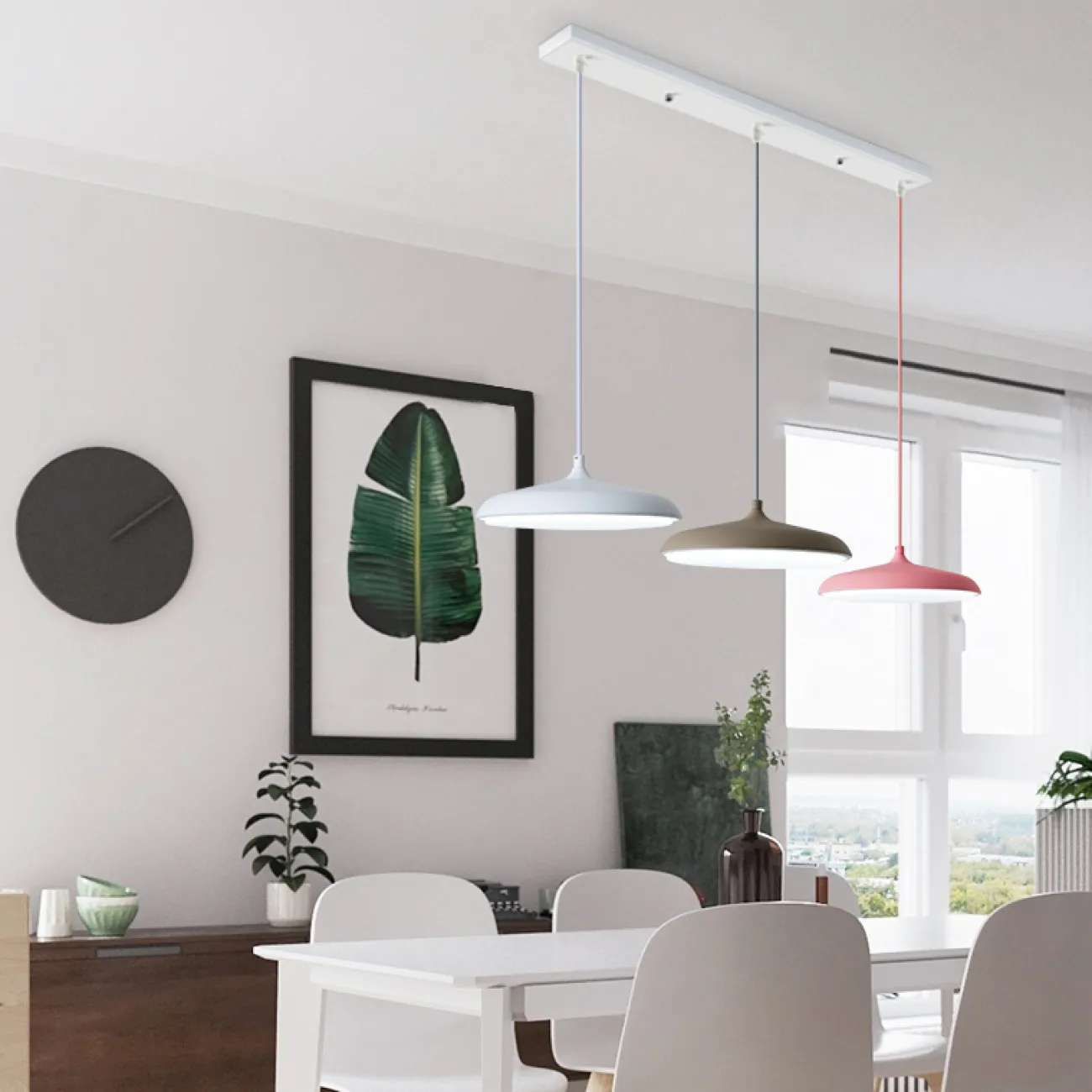 Подвесной светодиодный светильник в скандинавском стиле Подвесной светодиодный светильник в скандинавском стиле