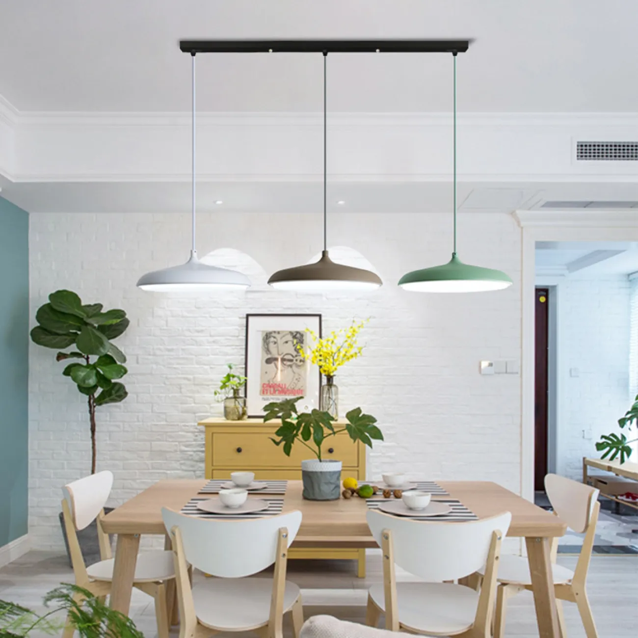 Подвесной светодиодный светильник в скандинавском стиле Подвесной светодиодный светильник в скандинавском стиле