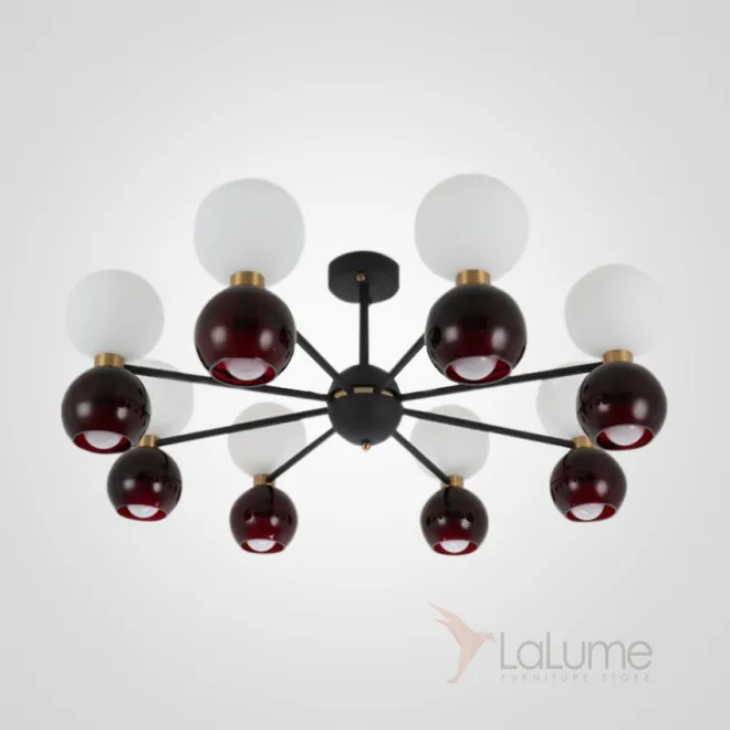 Люстра потолочная LAVINIA 16 (8+8) круг от ImperiumLoft Люстра потолочная LAVINIA 16 (8+8) круг от ImperiumLoft