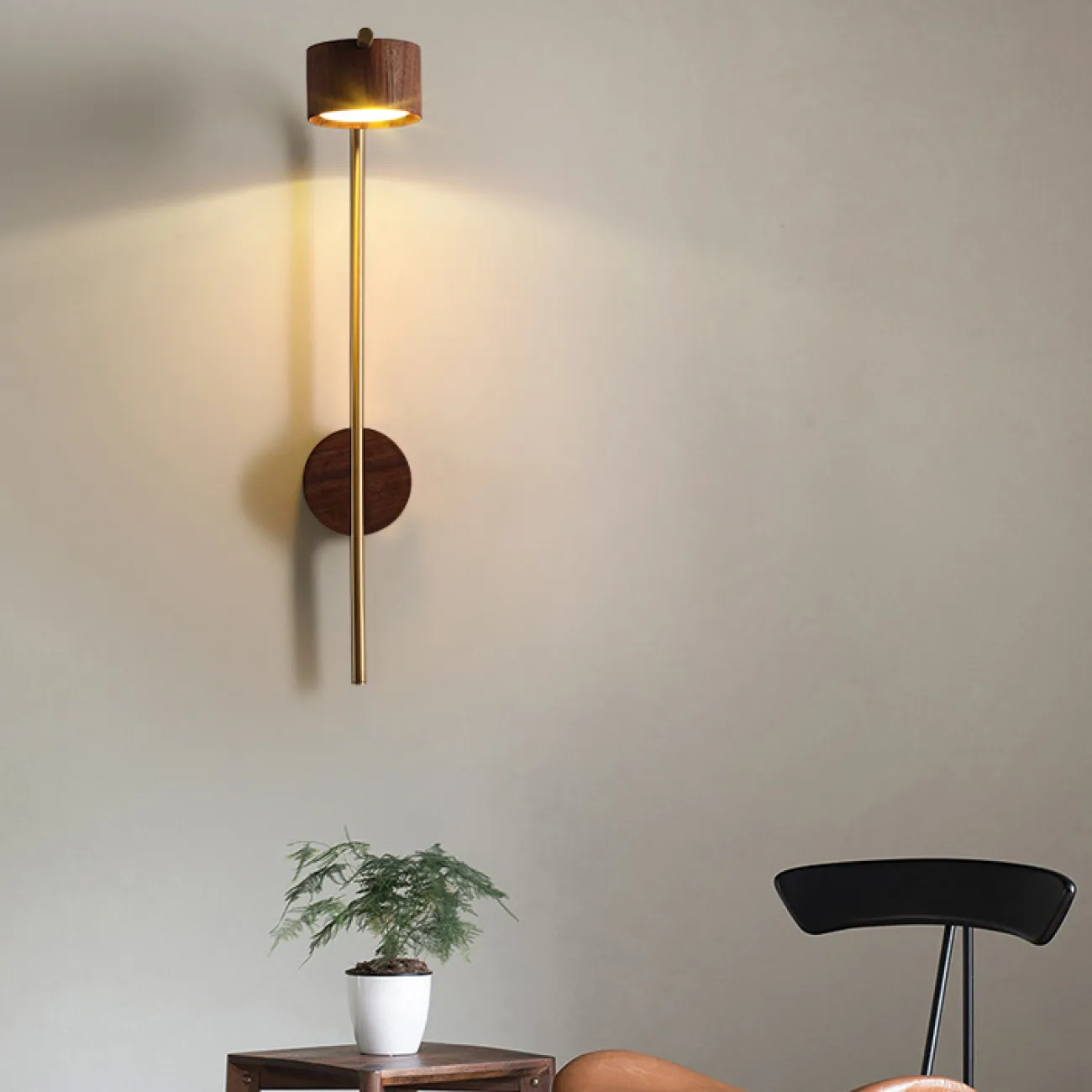 Настенный светильник PATSY H55  Light brown от ImperiumLoft