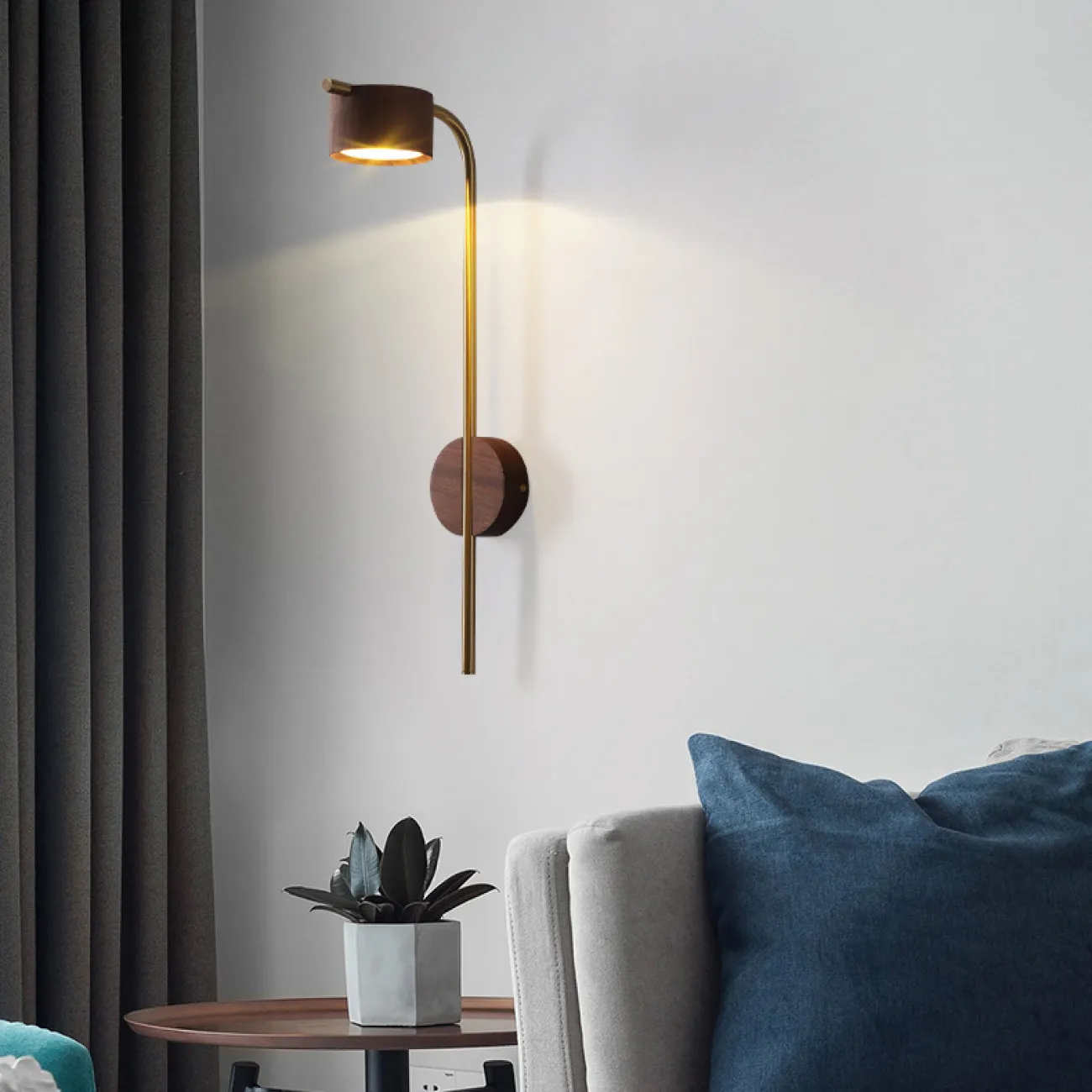 Настенный светильник PATSY H55  Light brown от ImperiumLoft