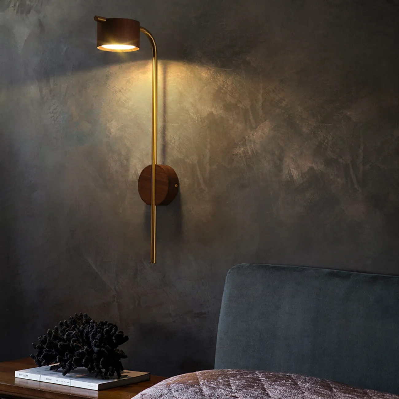 Настенный светильник PATSY H55  Light brown от ImperiumLoft