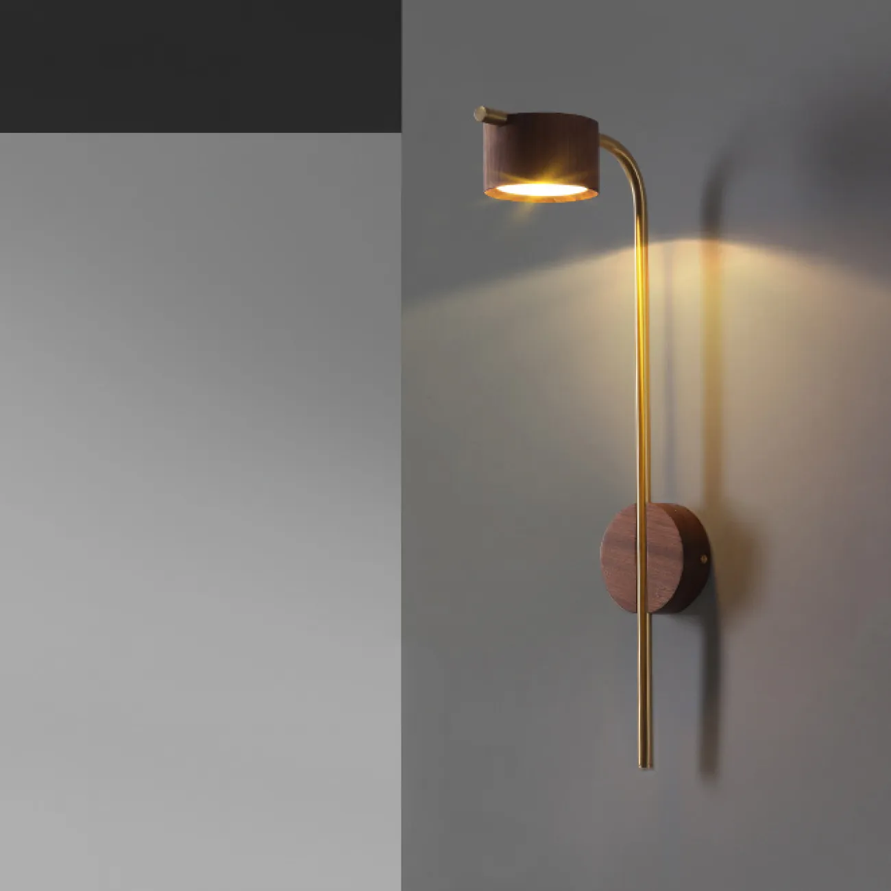 Настенный светильник PATSY H80 Light brown от ImperiumLoft