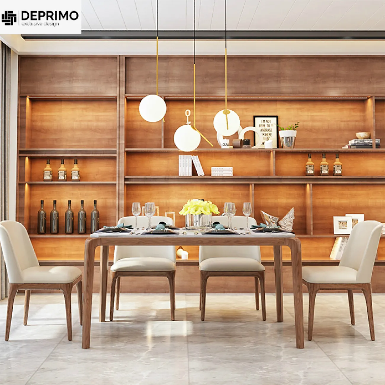 Дизайнерский обеденный стол LaLume-AZ00391 Дизайнерский обеденный стол LaLume-AZ00391