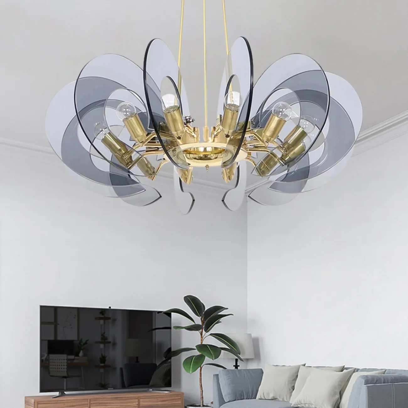 Потолочная люстра TOLIO D60 от ImperiumLoft