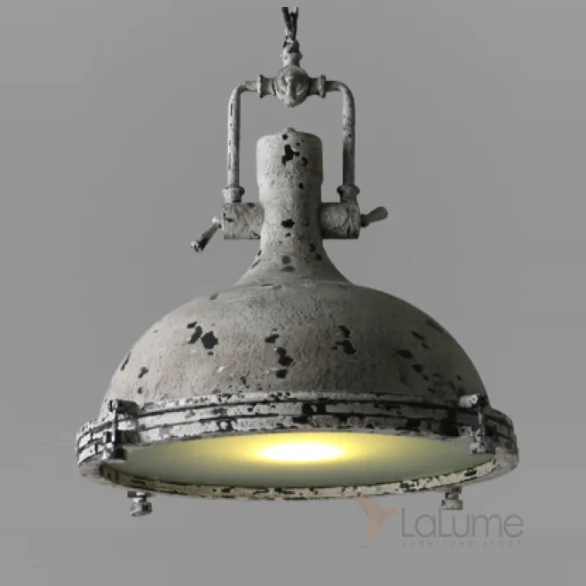 Светильник Gray Industrial Pendant Light Postapokalipsis от LaLume