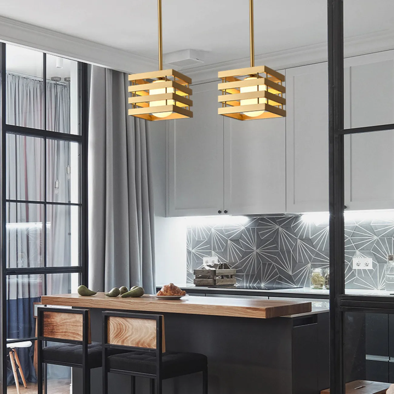 Потолочная люстра AIRI L4 от ImperiumLoft