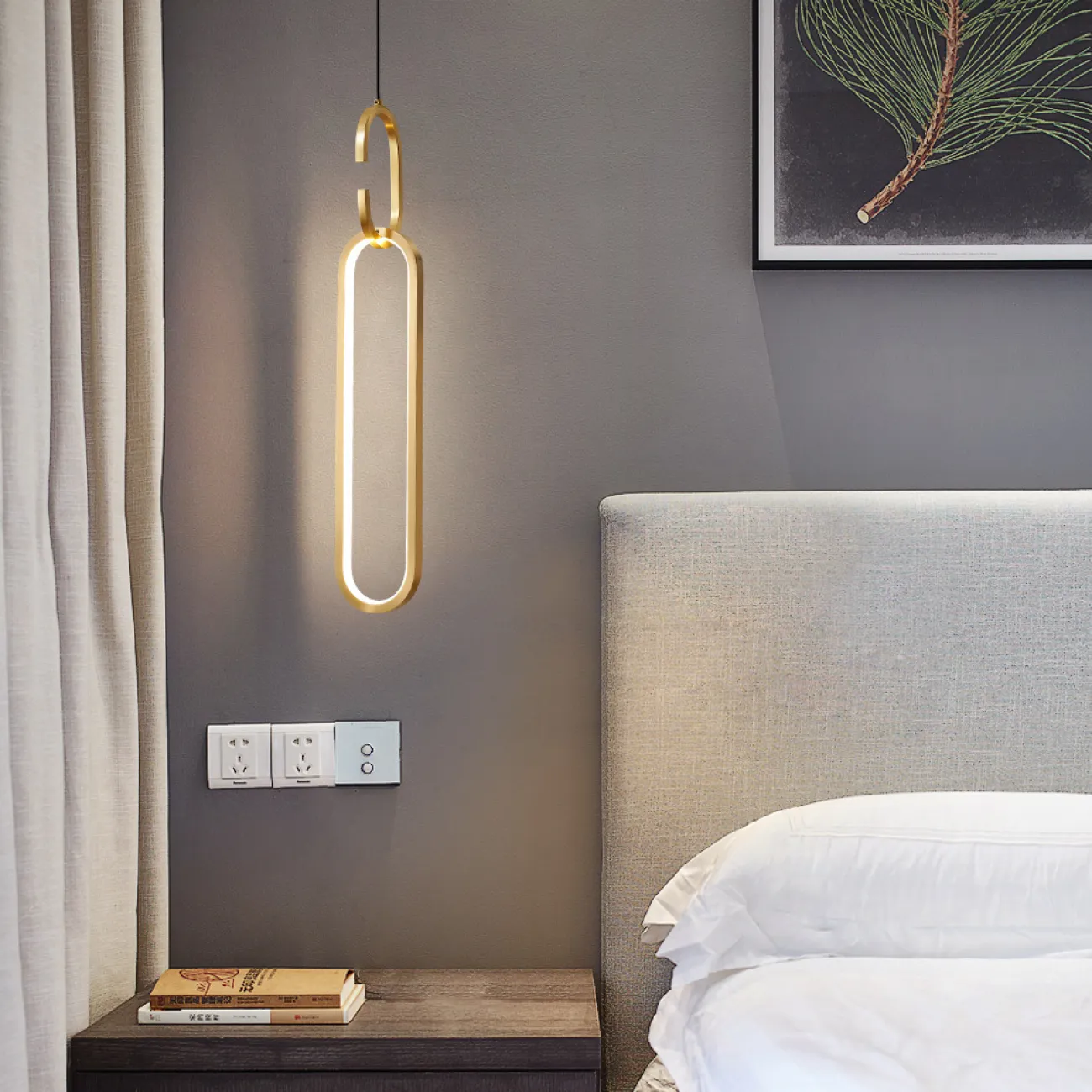 Подвесной светильник BERGEN C Brass от ImperiumLoft