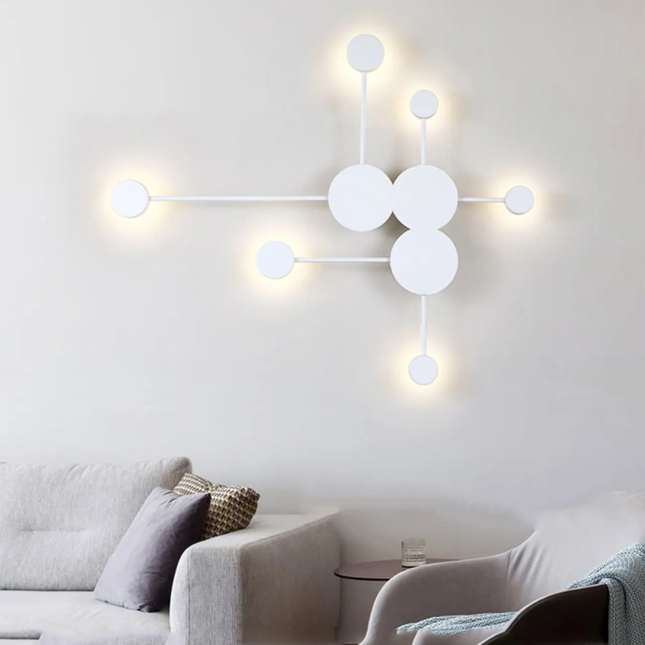 Бра Pin Wall Light 6 White от ImperiumLoft Бра Pin Wall Light 6 White от ImperiumLoft