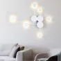Бра Pin Wall Light 6 White от ImperiumLoft