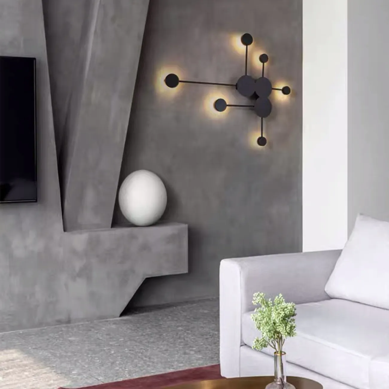 Бра Pin Wall Light 6 White от ImperiumLoft Бра Pin Wall Light 6 White от ImperiumLoft