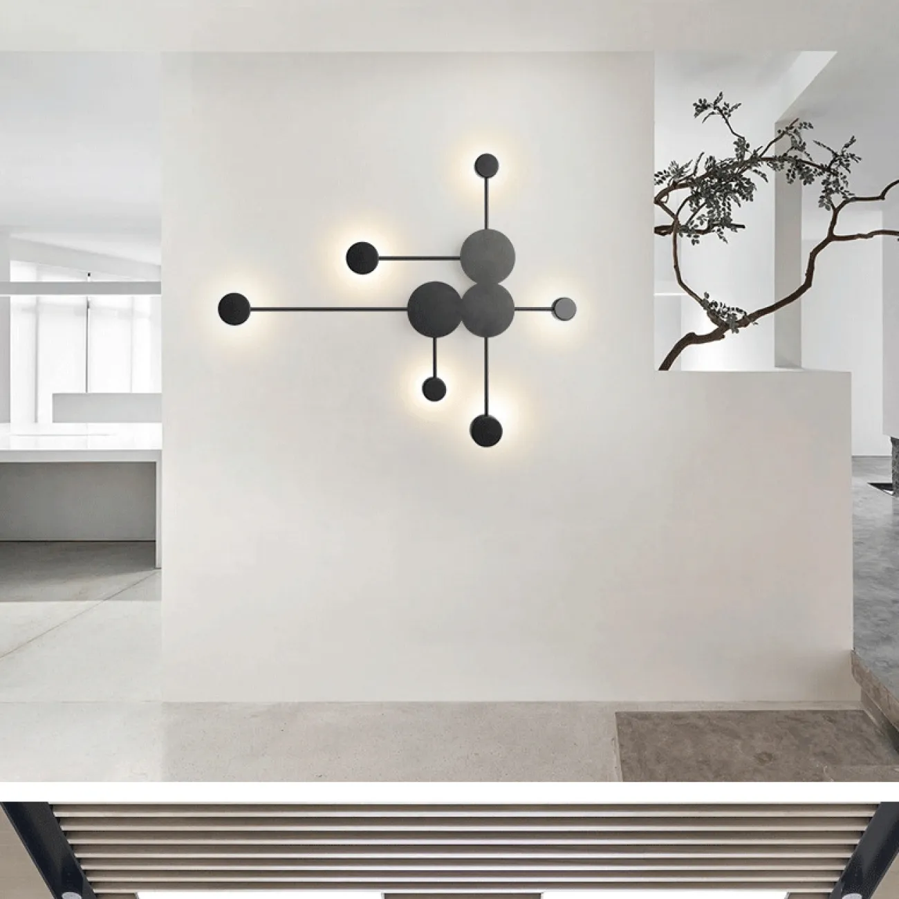 Бра Pin Wall Light 6 White от ImperiumLoft Бра Pin Wall Light 6 White от ImperiumLoft