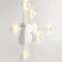 Бра Pin Wall Light 6 White от ImperiumLoft