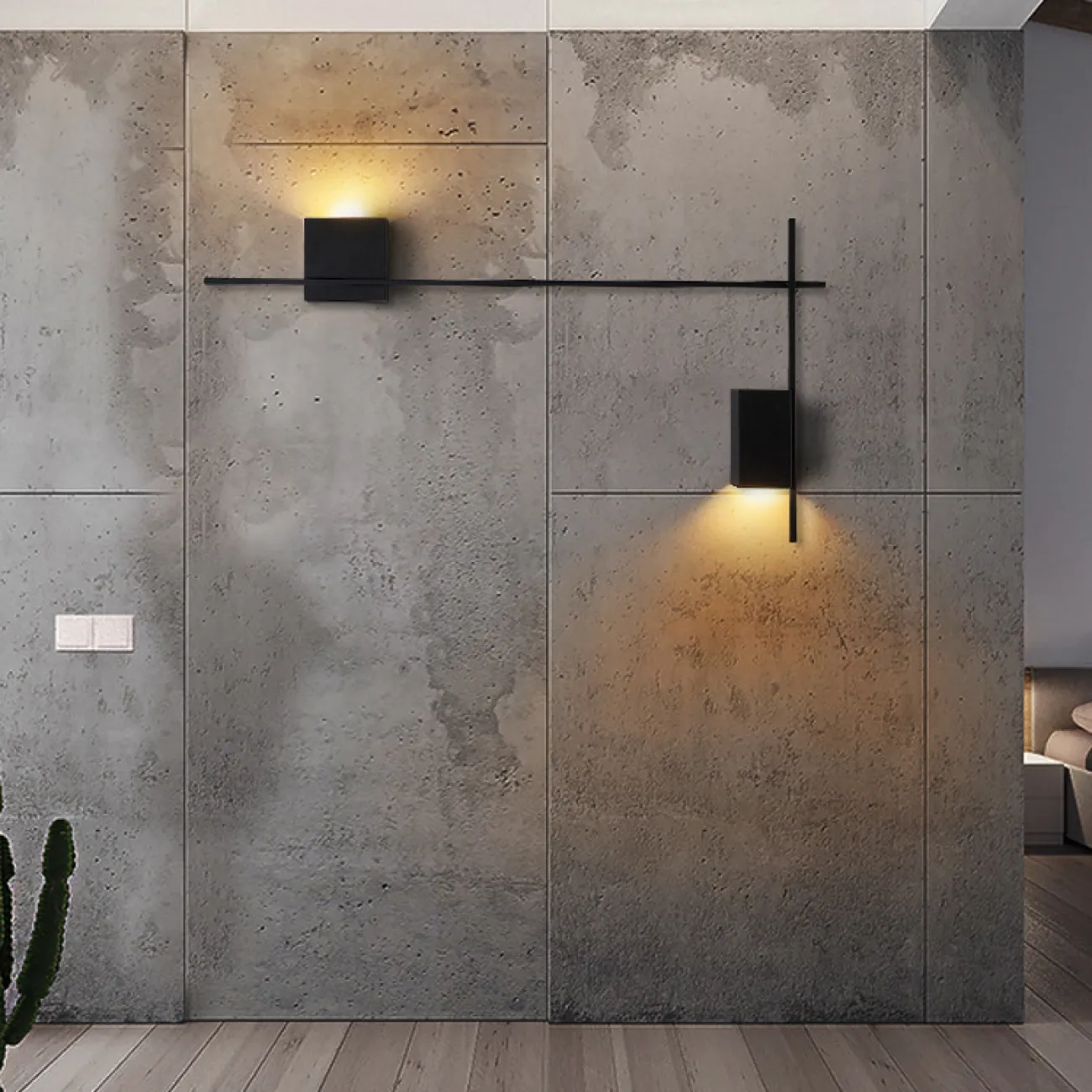 Настенный светильник BURTON от ImperiumLoft