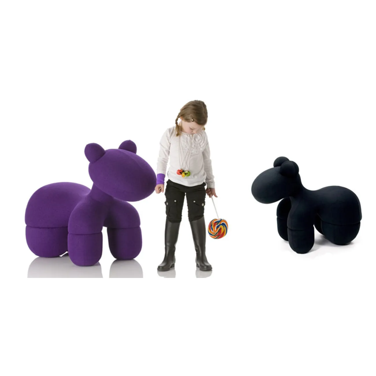 Детское дизайнерское кресло Pony Chair designed by Eero Aarnio in 1973 от LaLume