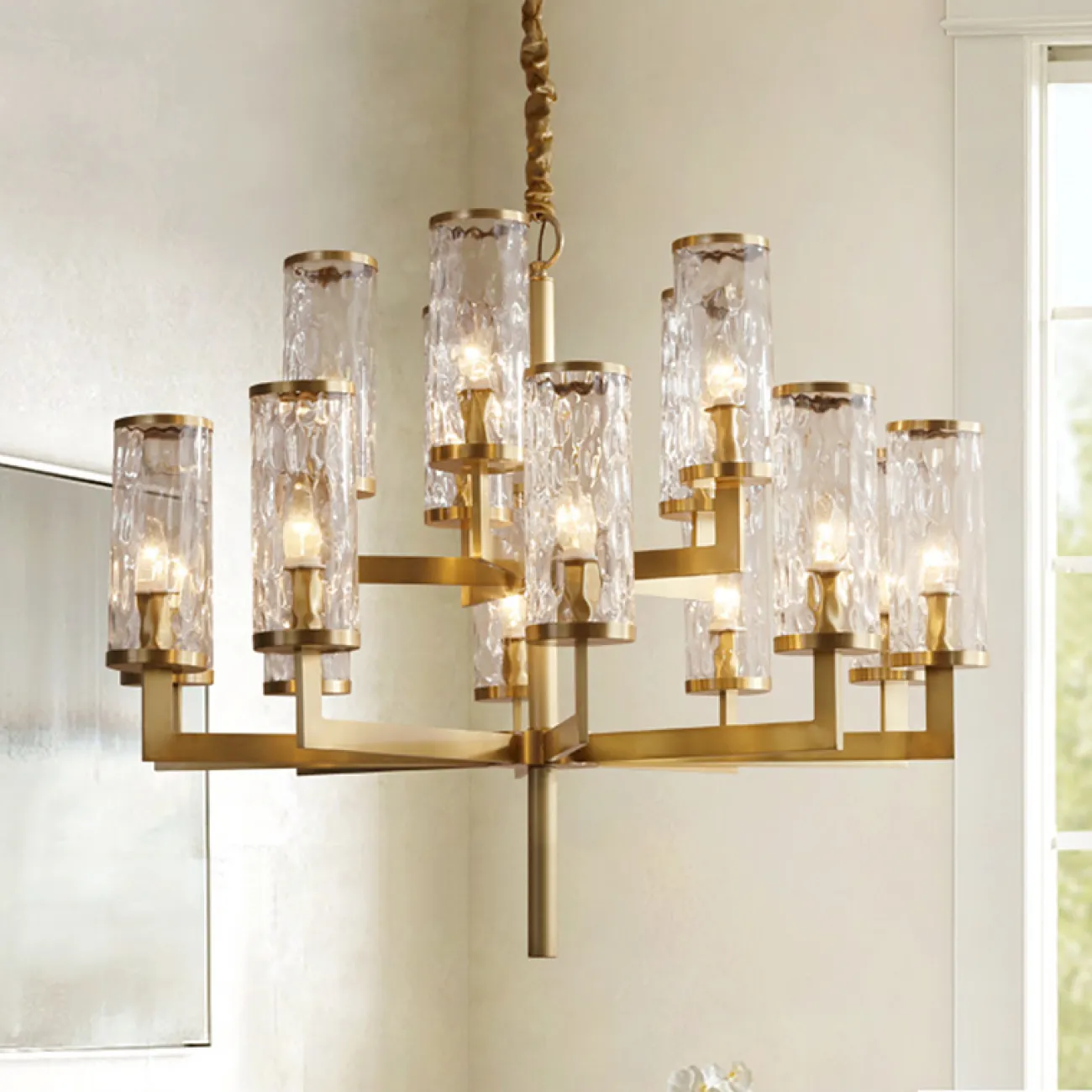 Люстра LIAISON ONE-TIER CHANDELIER D93 от ImperiumLoft