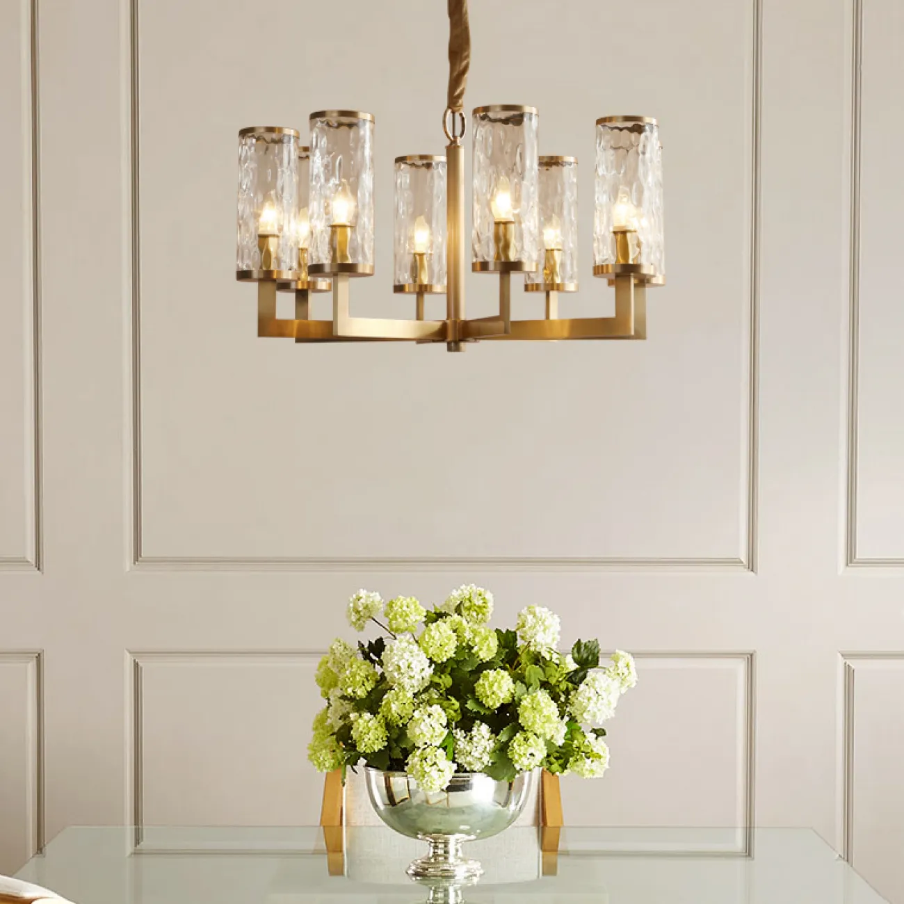 Люстра LIAISON ONE-TIER CHANDELIER D93 от ImperiumLoft