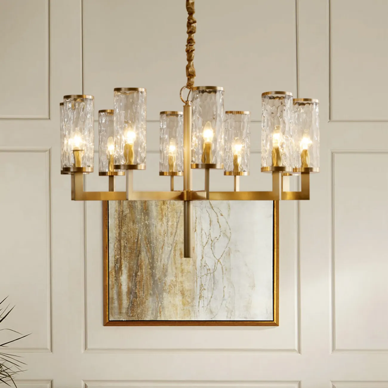 Люстра LIAISON ONE-TIER CHANDELIER D93 от ImperiumLoft