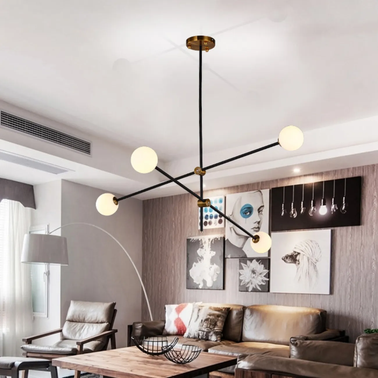 Люстра VECTOR LITE D80 от ImperiumLoft