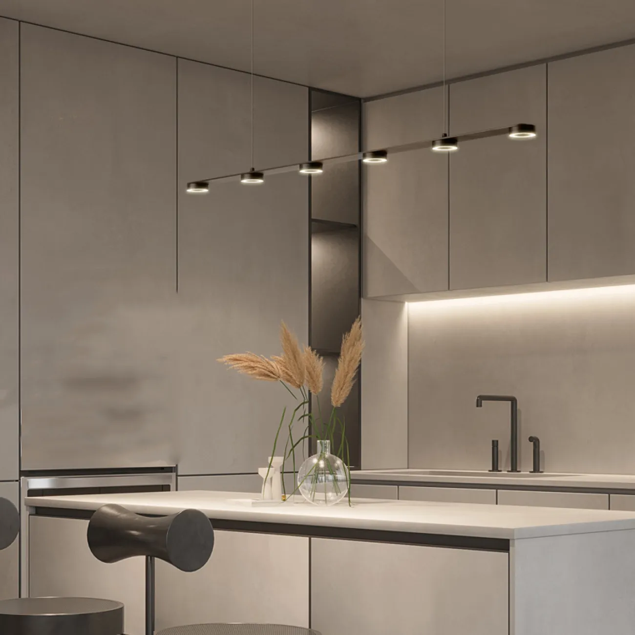 Подвесной светильник HOLLAND L White от ImperiumLoft