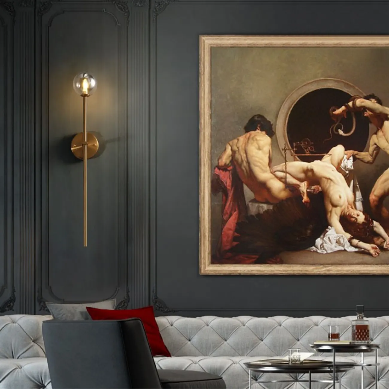 Настенный светильник CASTLE от ImperiumLoft