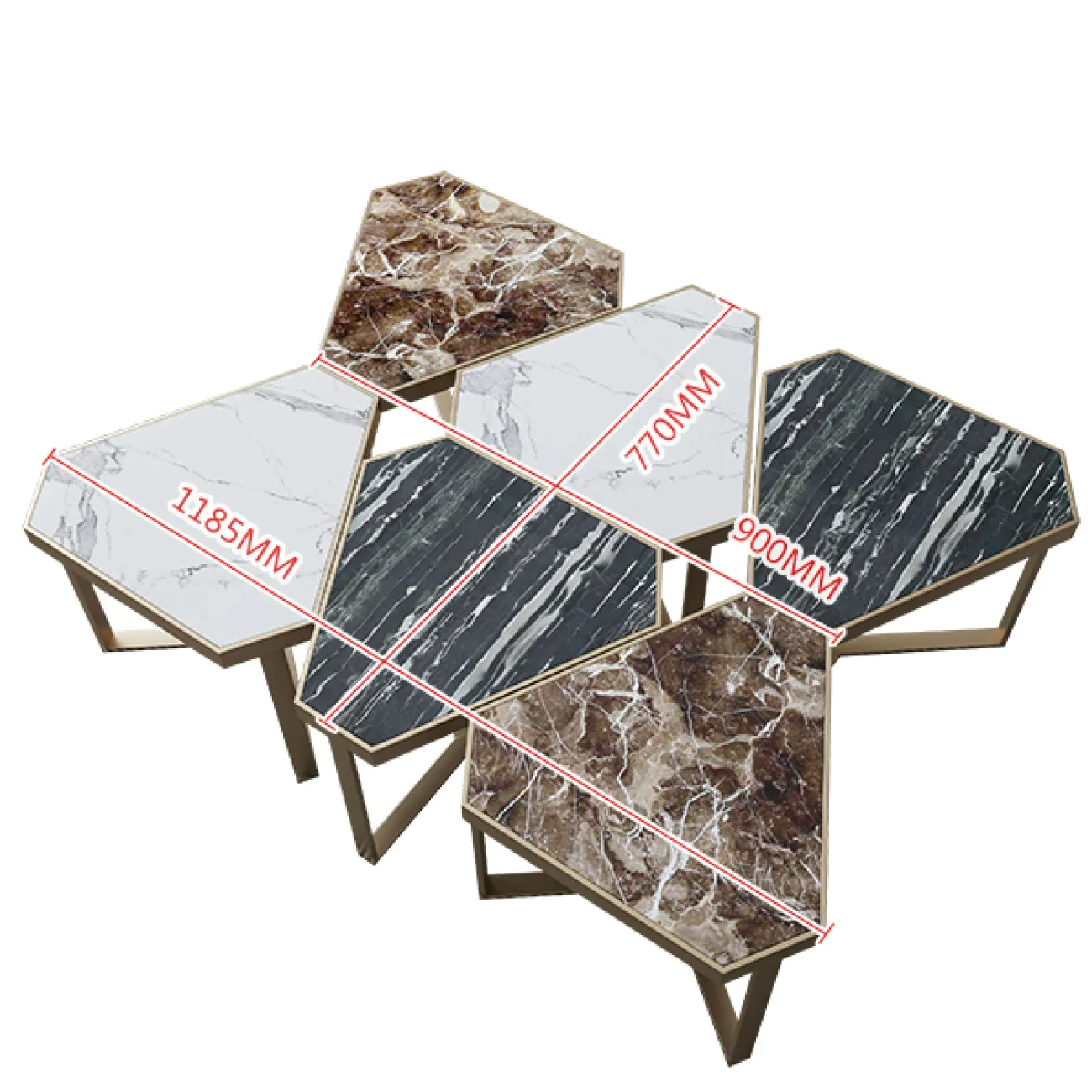 Дизайнерский журнальный столик - LaLume-AP00344