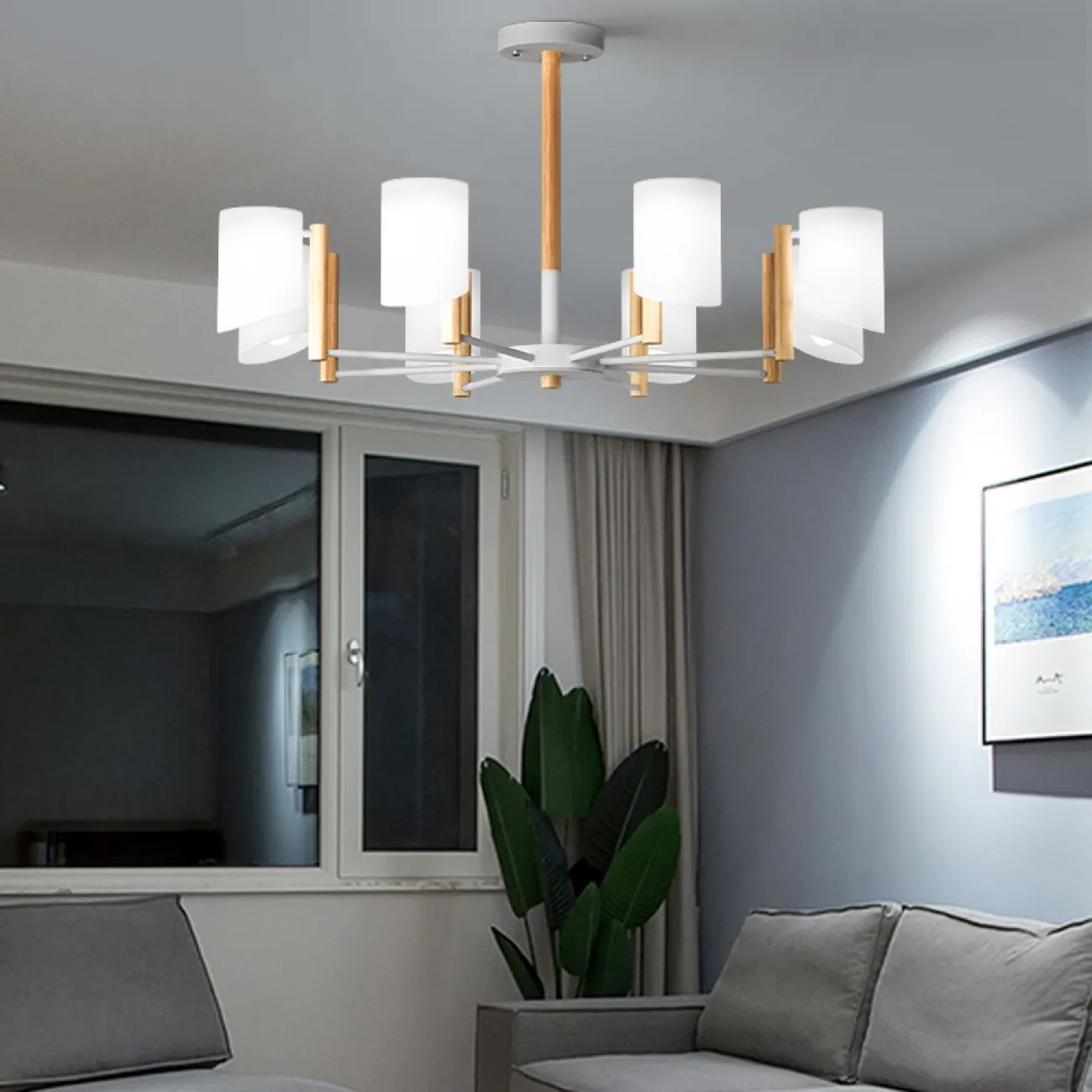 Подвесная люстра ANGE D70 от ImperiumLoft