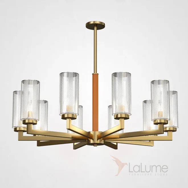 Потолочная люстра ADELEINE L10 Brown от ImperiumLoft