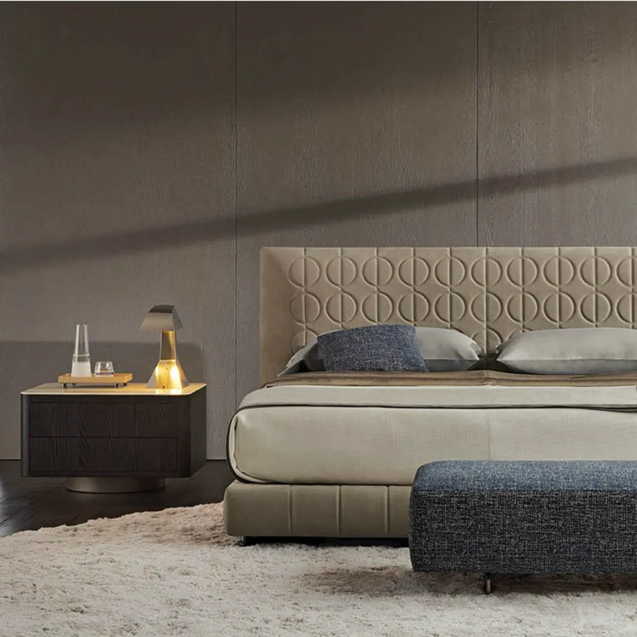 Дизайнерская прикроватная тумба LaLume-TT00118