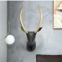Дизайнерский настенный декор голова оленя LaLume-KKK00243