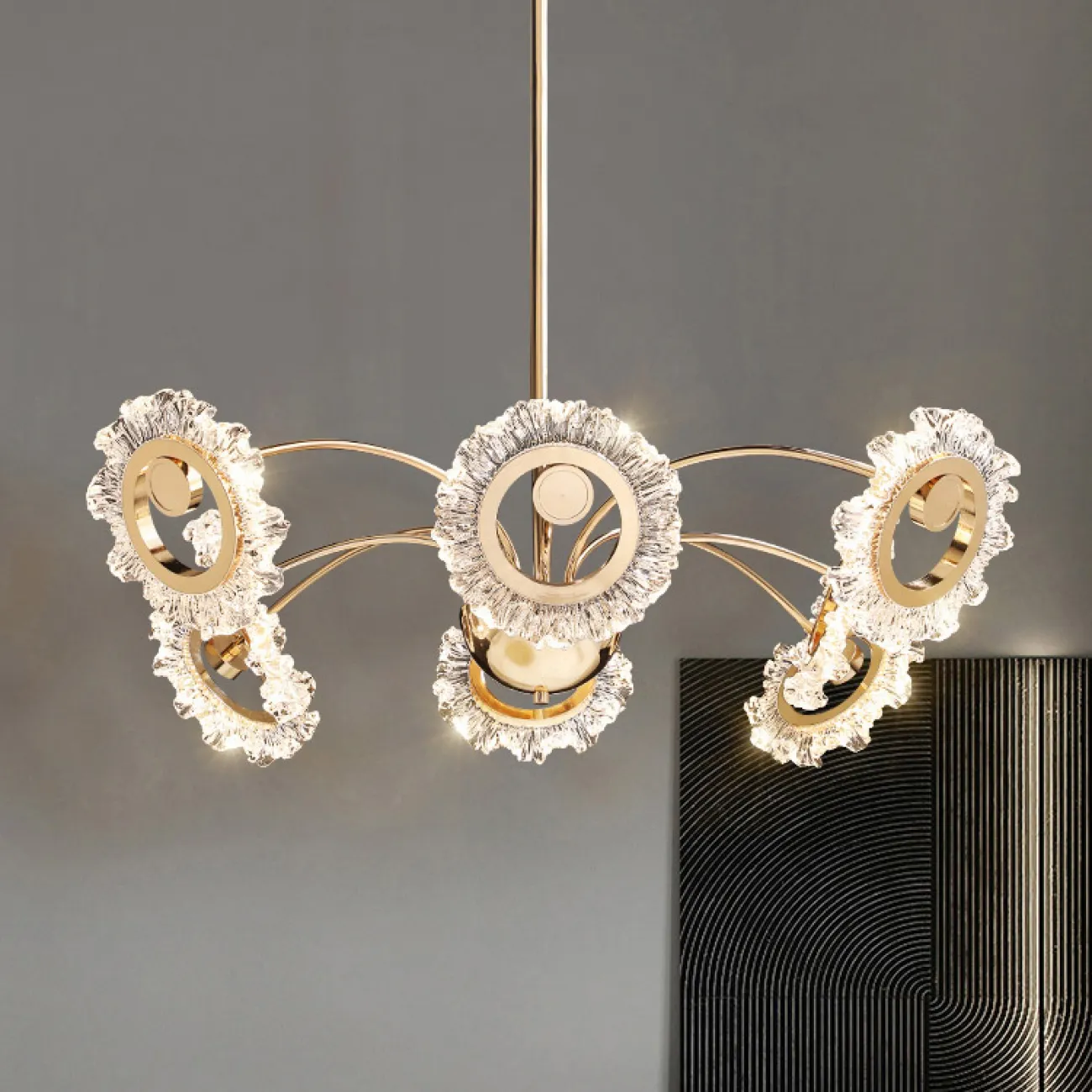Потолочная люстра MILIA D78 от ImperiumLoft