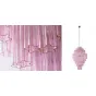 Большая люстра розовое стекло Vintage Kronleuchter aus Murano glas
