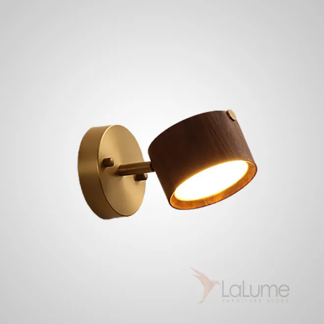 Настенный светильник BERNY B Dark brown от ImperiumLoft