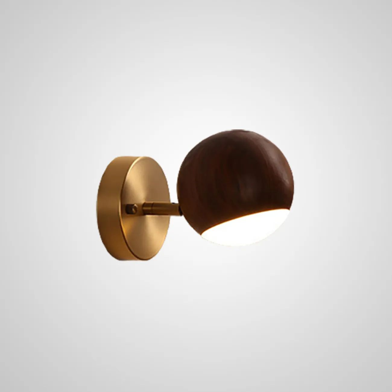 Настенный светильник BERNY B Dark brown от ImperiumLoft