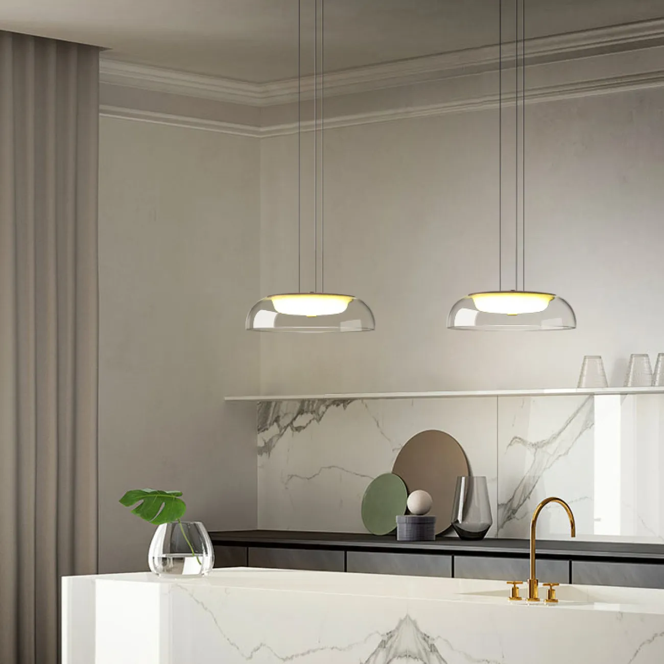 Подвесной светильник CLARITY D28 от ImperiumLoft