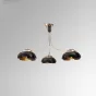 Люстра на штанге GRADE D105 3 lamps Gold/Black от ImperiumLoft