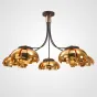 Люстра на штанге GRADE D105 5 lamps Gold от ImperiumLoft