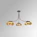 Люстра на штанге GRADE D105 3 lamps Gold