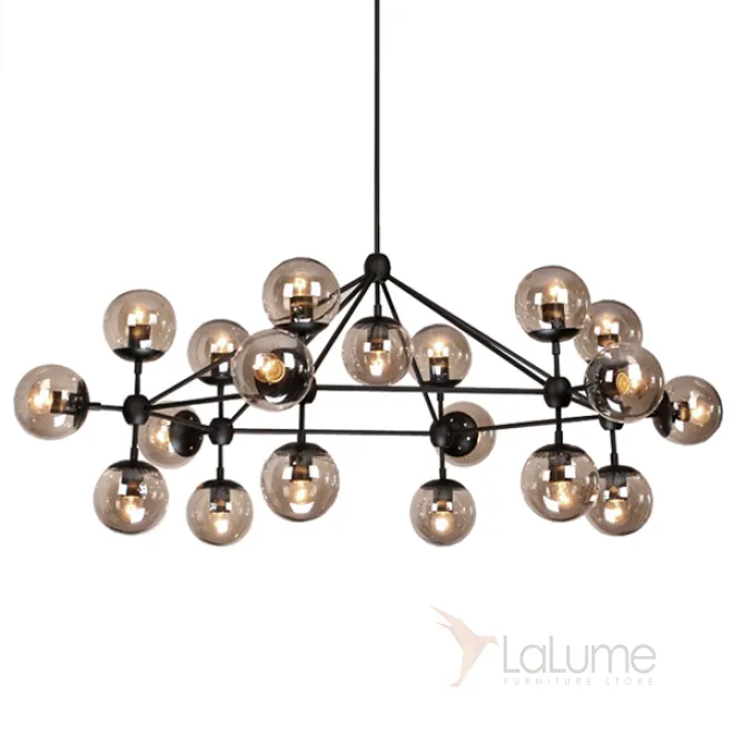 Люстра Modo Chandelier 19 Globes designed by Jason Miller от LaLume