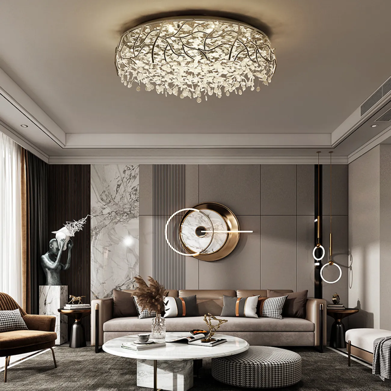 Потолочная люстра MIRNA D70 от ImperiumLoft