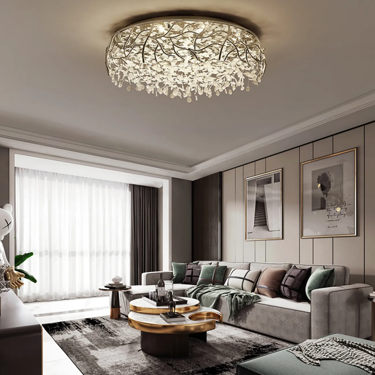 Потолочная люстра MIRNA D70 от ImperiumLoft