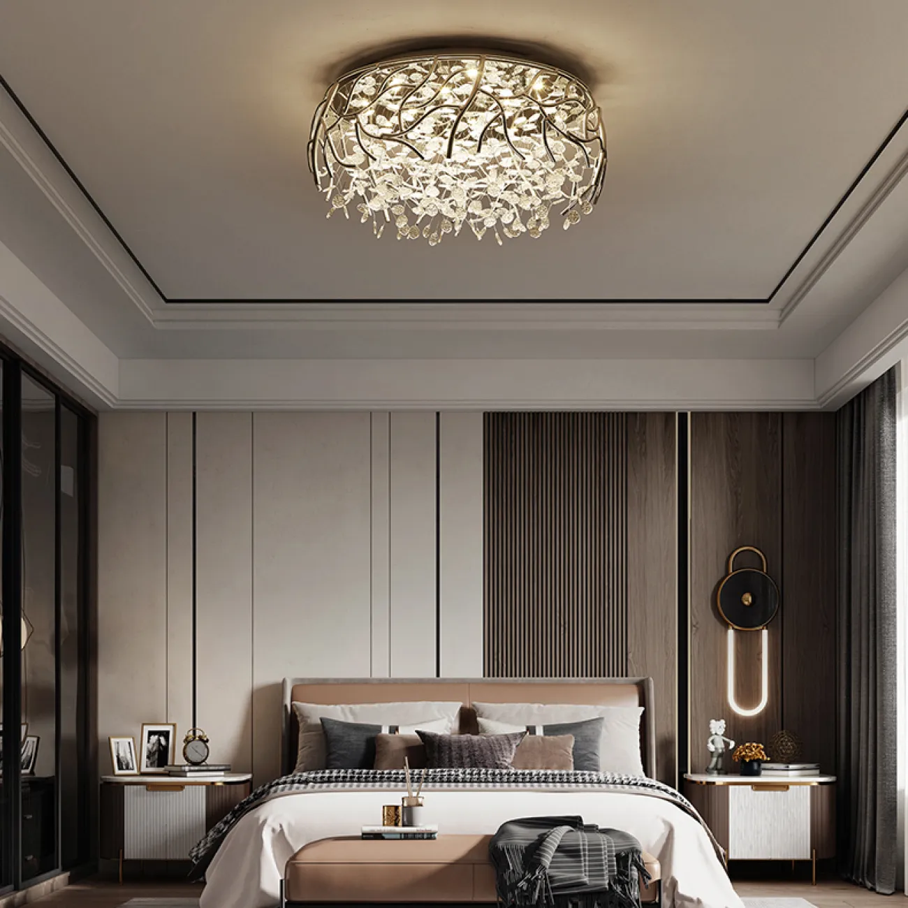 Потолочная люстра MIRNA D70 от ImperiumLoft